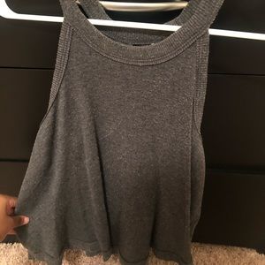 Free People Grey Tank Top
